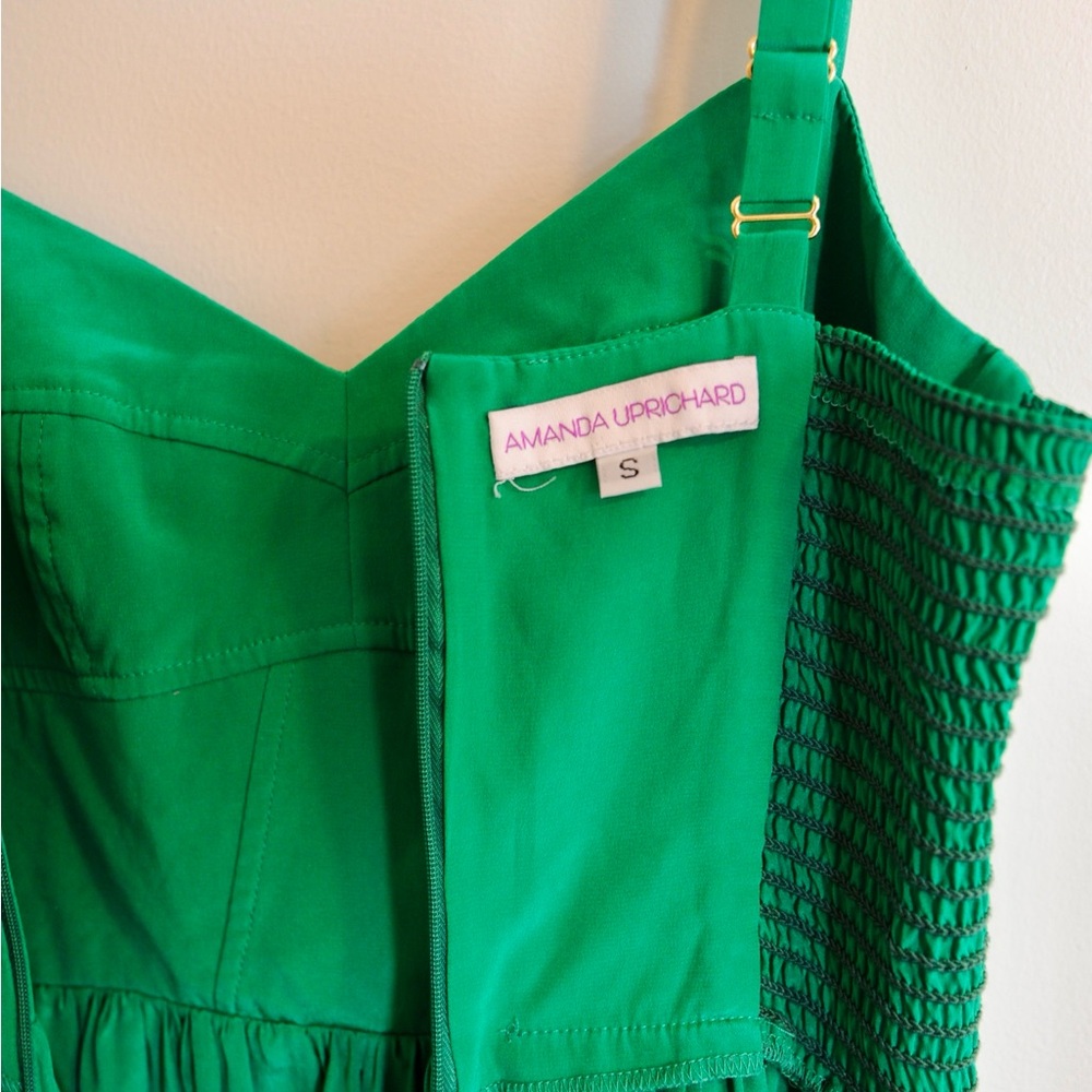 Amanda Uprichard Emerald Green Dress